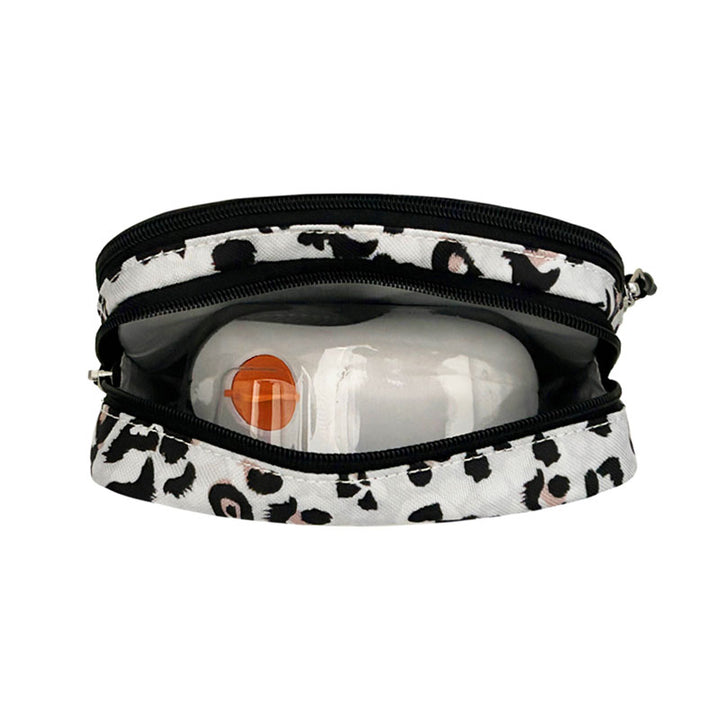 Sugar Medical Insulated Convertible Supply Bag: Snow Leopard