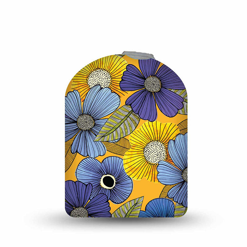 ExpressionMed Omnipod decorative sticker: Charming blooms