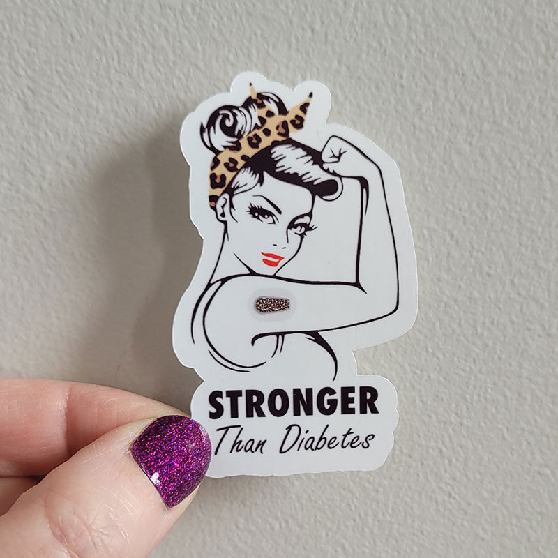 Stronger than Diabetes Sticker