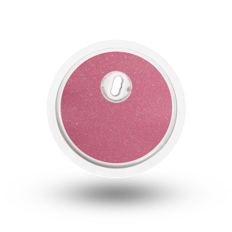 Freestyle Libre 3 sensor sticker: Rose gold glitter – Pimp My Diabetes