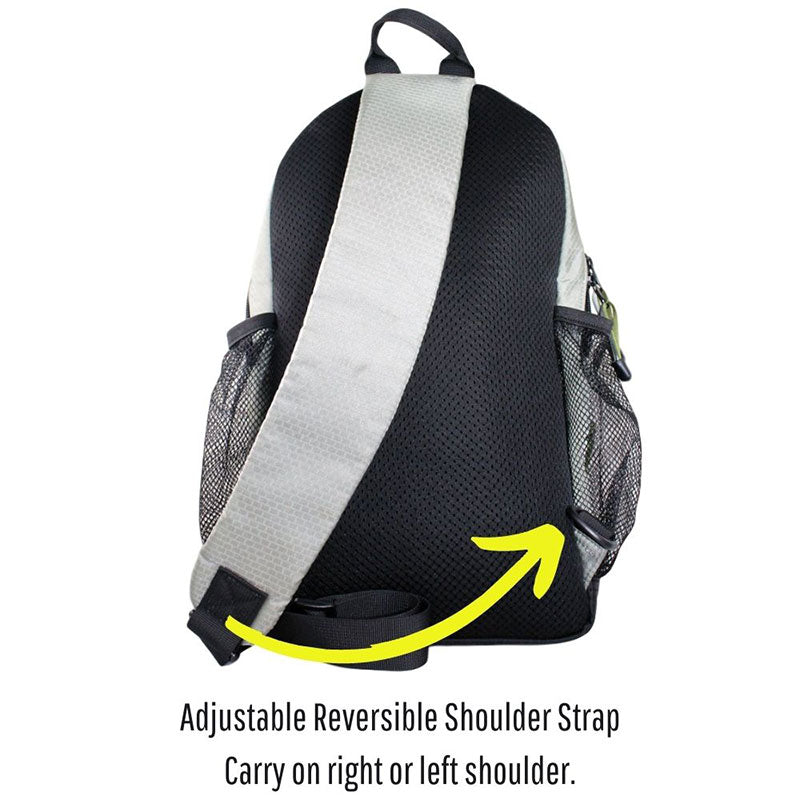 Sugar Medical Insulated Sling Backpack: Haze Grey