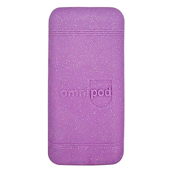Omnipod 5 Gel Skin: Purple glitter