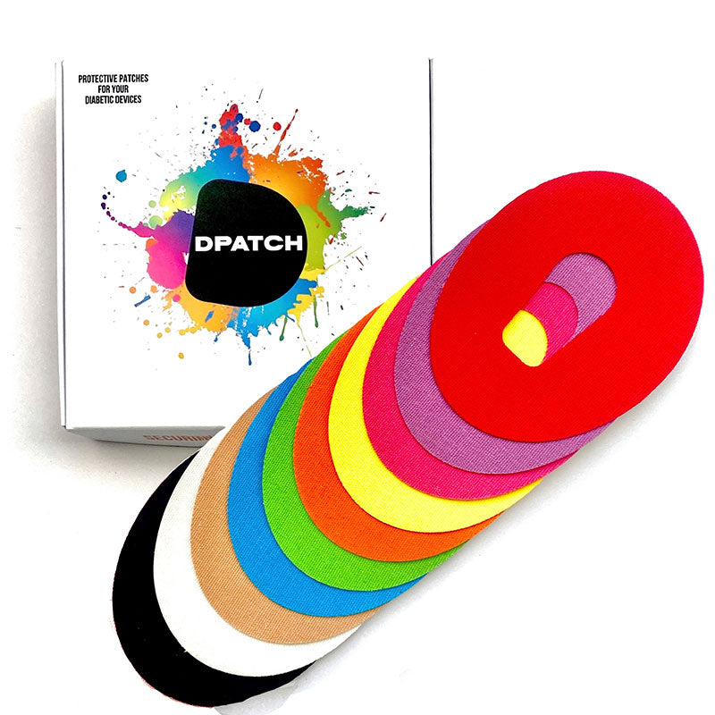 Patchs adhésifs D Patch Dexcom G6 : Coton - Lot de 10