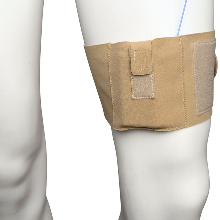 Insulin Pump Thigh Strap with Grip
