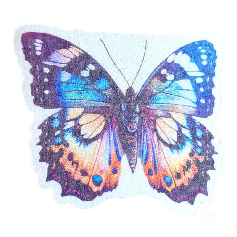 No cutout Silly Patch: Cute butterfly