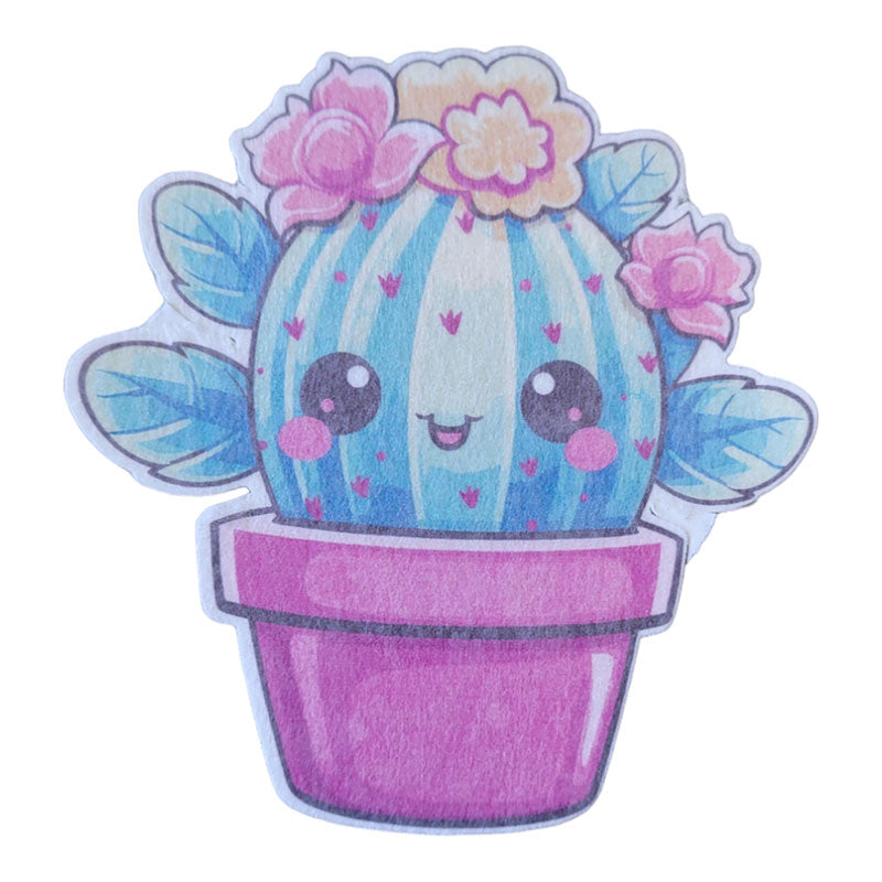 No cutout Silly Patch: Cactus