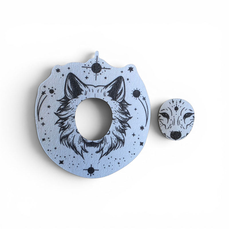 Dexcom G7 Silly Patch: Celestial wolf