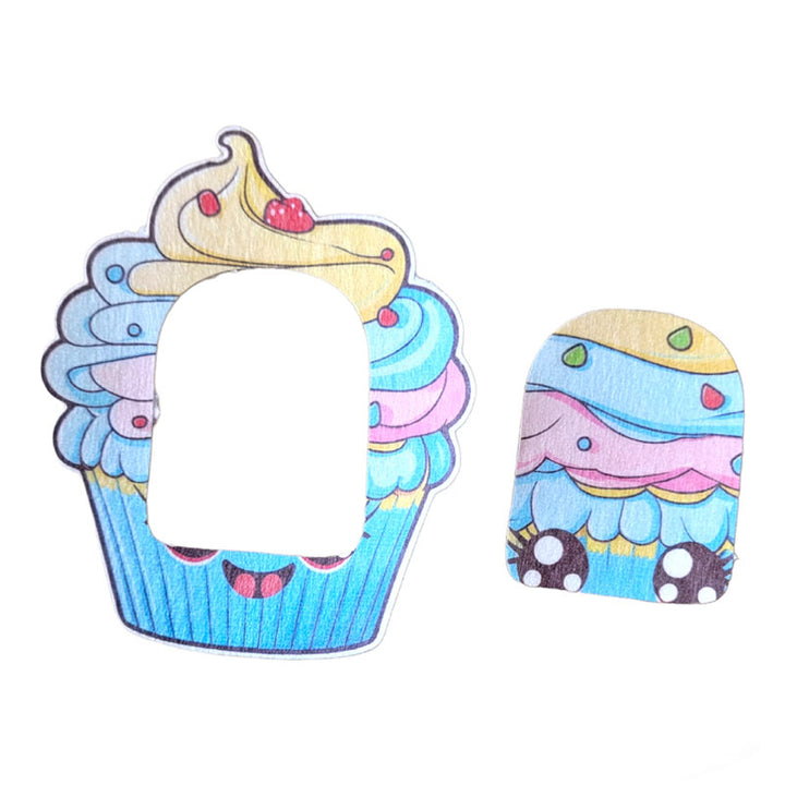 Omnipod Silly Patch: Cute cupcake