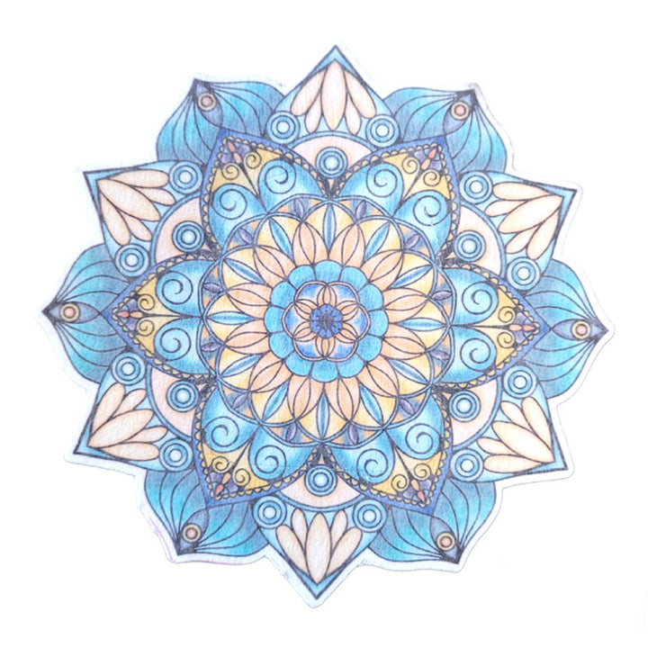 Omnipod Silly Patch: Mandala flower design
