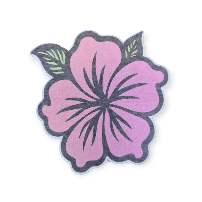 No cutout Silly Patch: Tropical flower