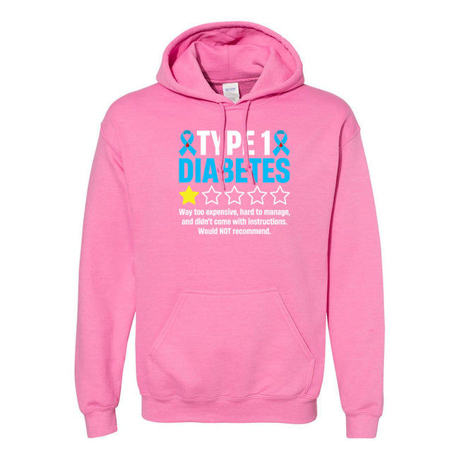 Type 1 Diabetes One star Unisex Hoodie