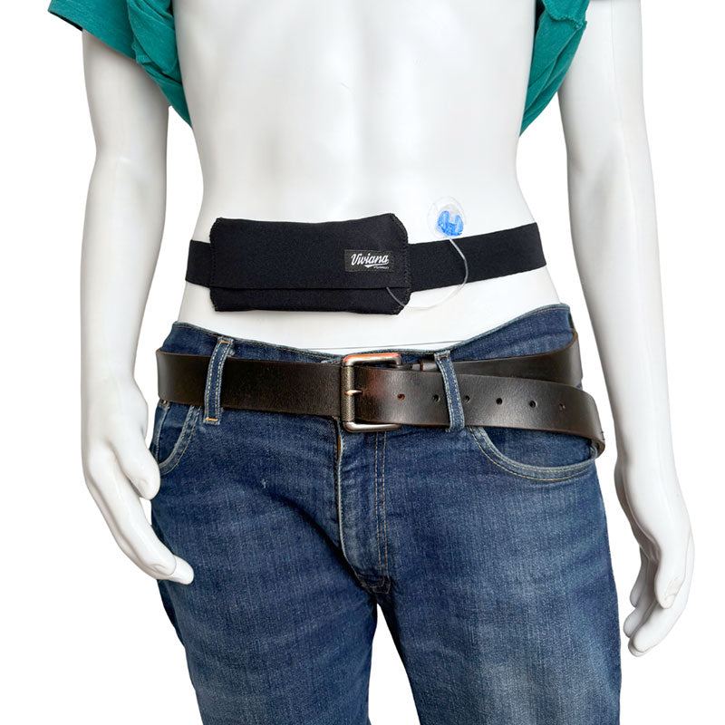 Insulin Pump Belt pouch with grip