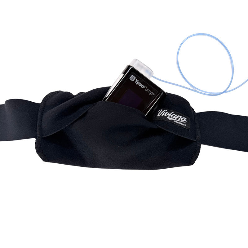 Insulin Pump Belt pouch with grip