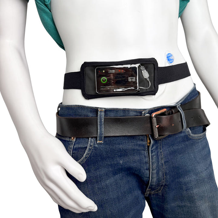 Insulin Pump Belt pouch with screen