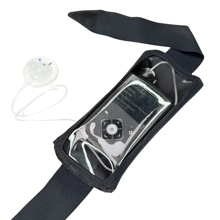 Insulin Pump Belt pouch with screen