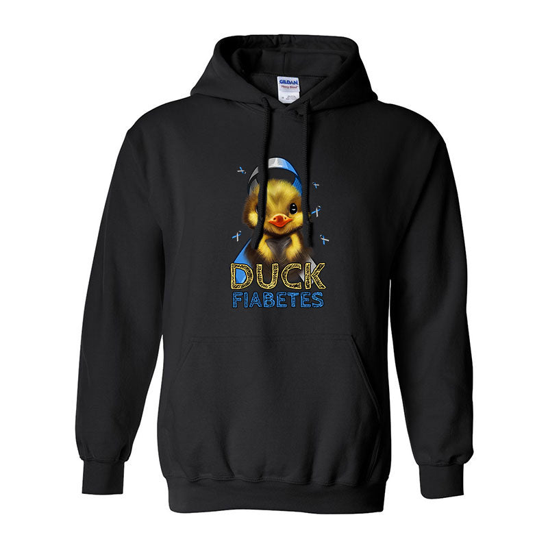 Duck fiabetes Unisex hoodie
