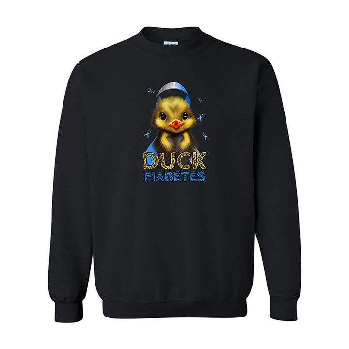 Duck fiabetes Unisex sweatshirt