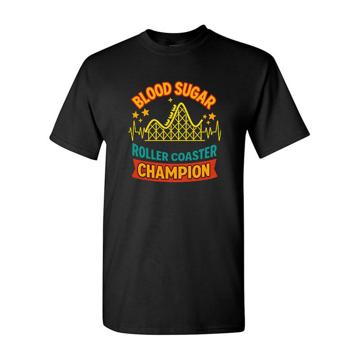 Blood sugar roller coaster champion Unisex t-shirt