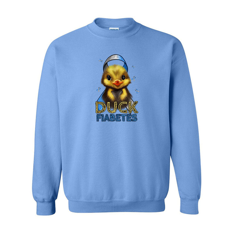 Duck fiabetes Unisex sweatshirt