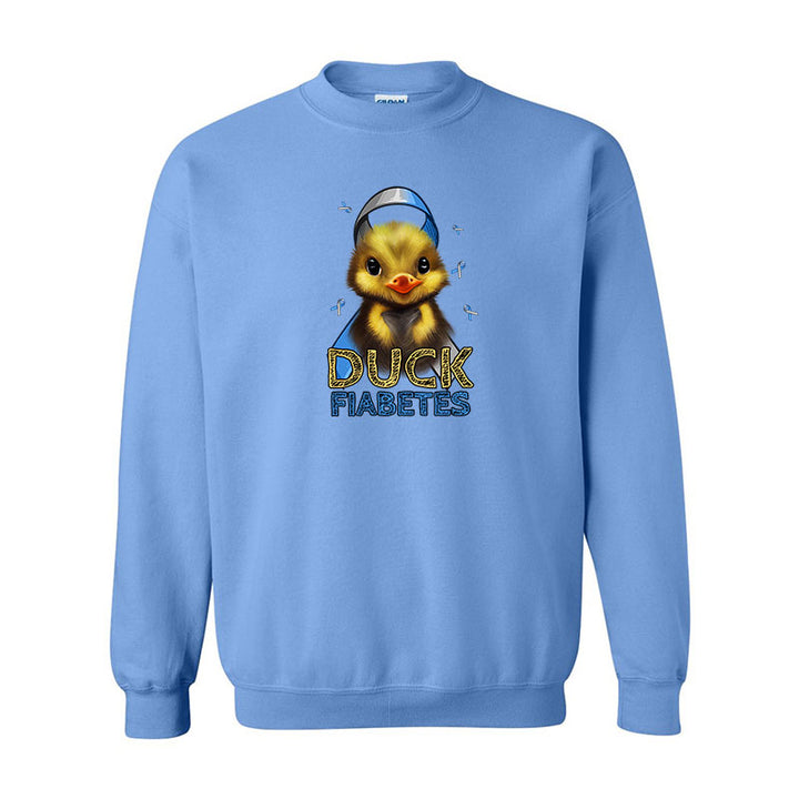 Duck fiabetes Unisex sweatshirt