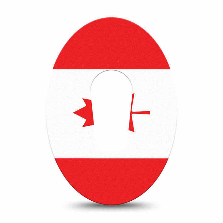 Dexcom G6 ExpressionMed tapes: Canadian flag