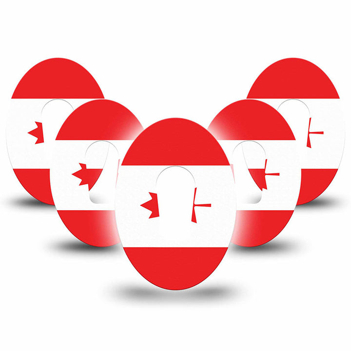 Dexcom G6 ExpressionMed tapes: Canadian flag