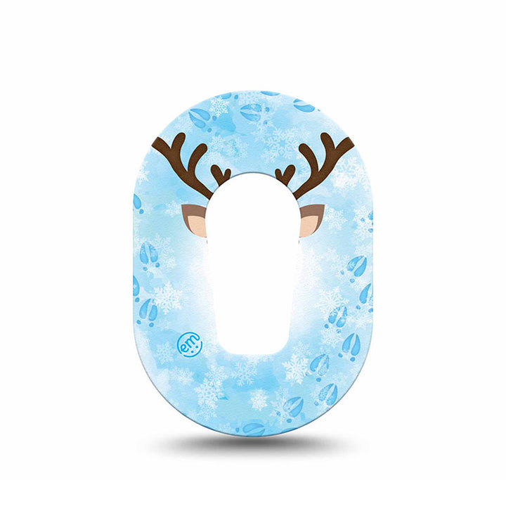Dexcom G6 ExpressionMed tapes: Flurry the reindeer mini