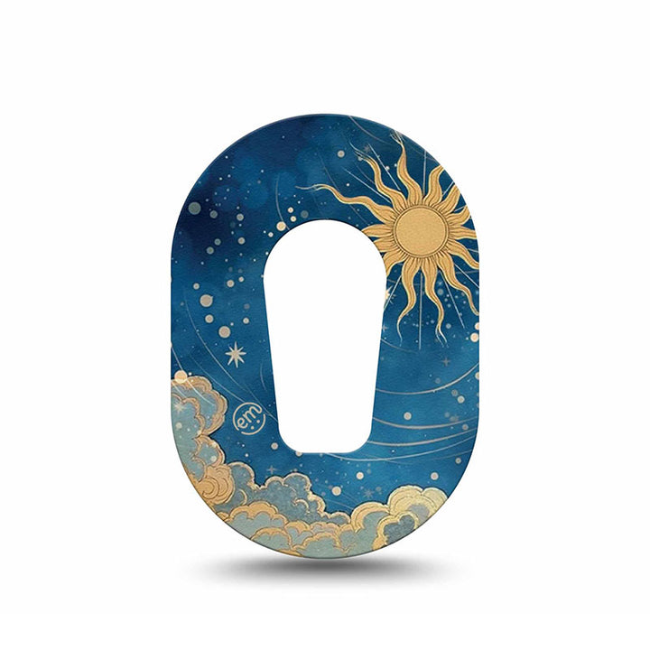 Dexcom G6 ExpressionMed tapes: Mystic skies mini