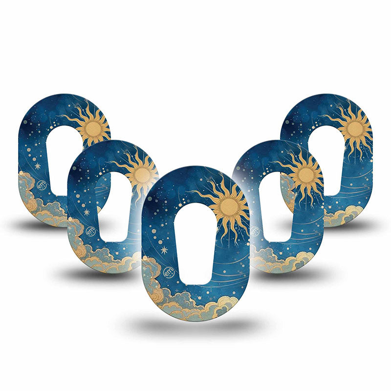 Dexcom G6 ExpressionMed tapes: Mystic skies mini