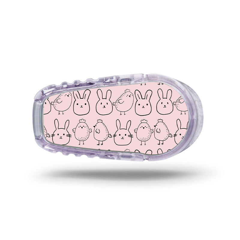 Dexcom G6 transmitter sticker: Pink Easter – Pimp My Diabetes