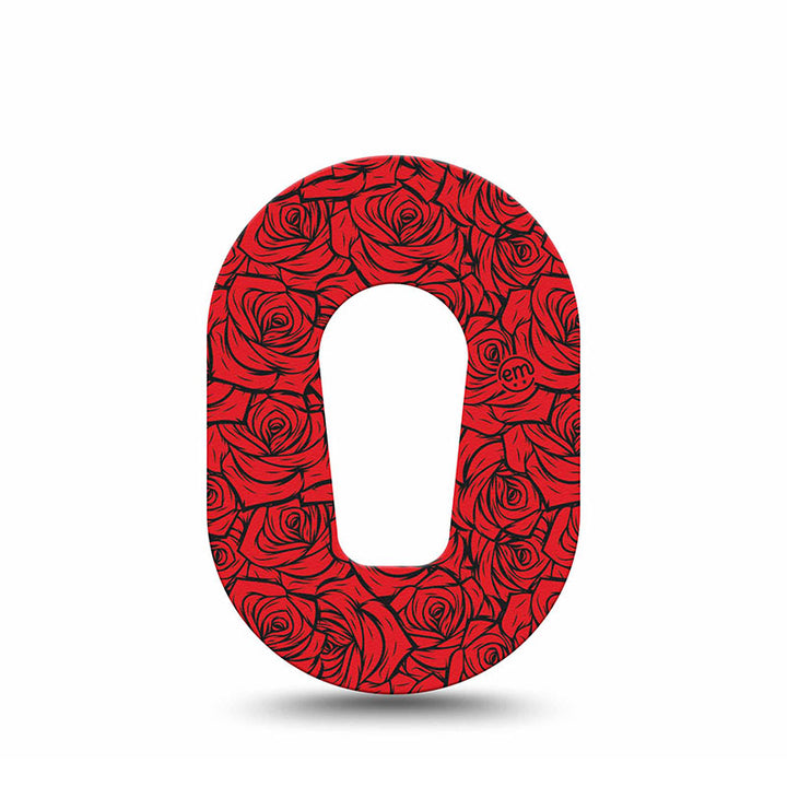 Dexcom G6 ExpressionMed tapes: Roses mini