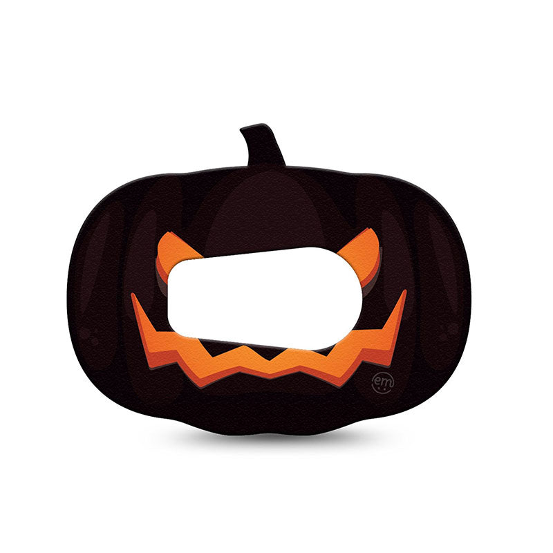 Dexcom G6 ExpressionMed tapes: Scary pumpkin