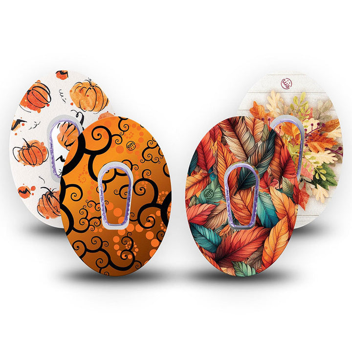 ExpressionMed Dexcom G6 transmitter sticker: Halloweeny Variety pack