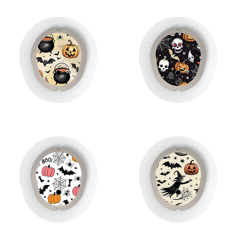 Dexcom G7 transmitter sticker combo pack: Halloween party
