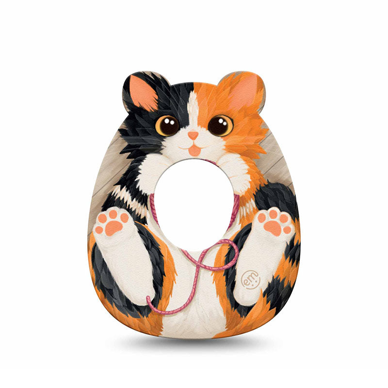 Dexcom G7 ExpressionMed tapes: Playful kitten