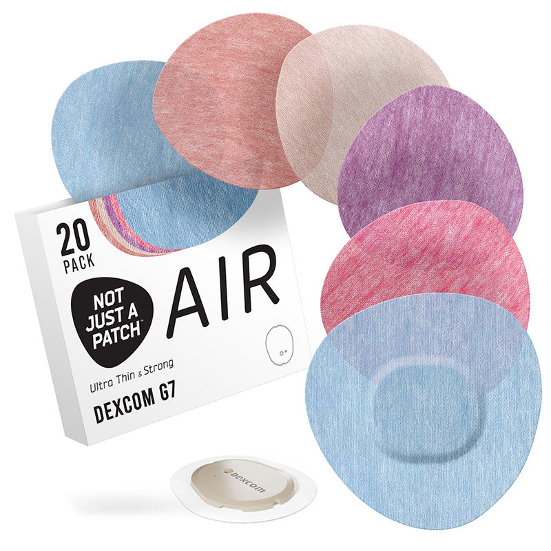 Not Just a Patch Air Adhesive patches for Dexcom G7 & Freestyle Libre 3 - Pack of 20