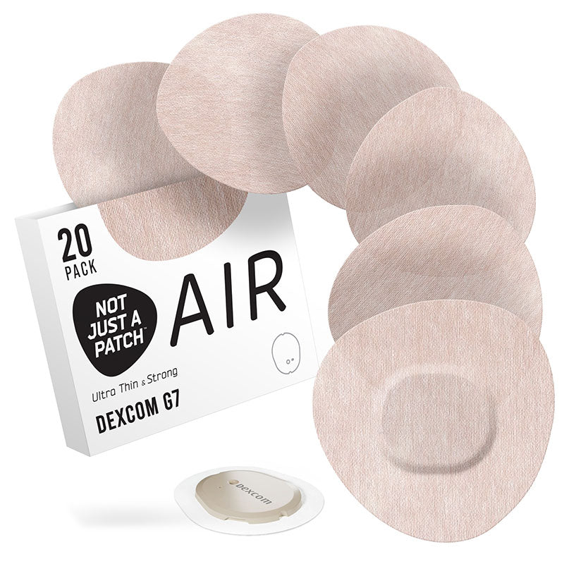 Not Just a Patch Air Adhesive patch sample for Dexcom G7 & Freestyle Libre 3