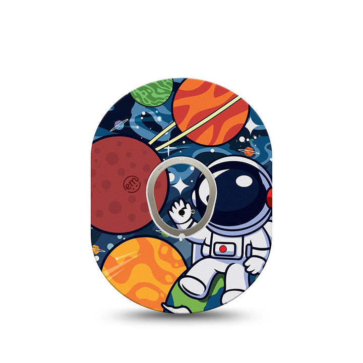 ExpressionMed Dexcom G7 transmitter sticker: Astronaut