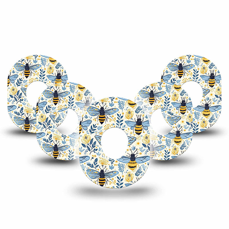 Dexcom G7 ExpressionMed tapes: Busy bees