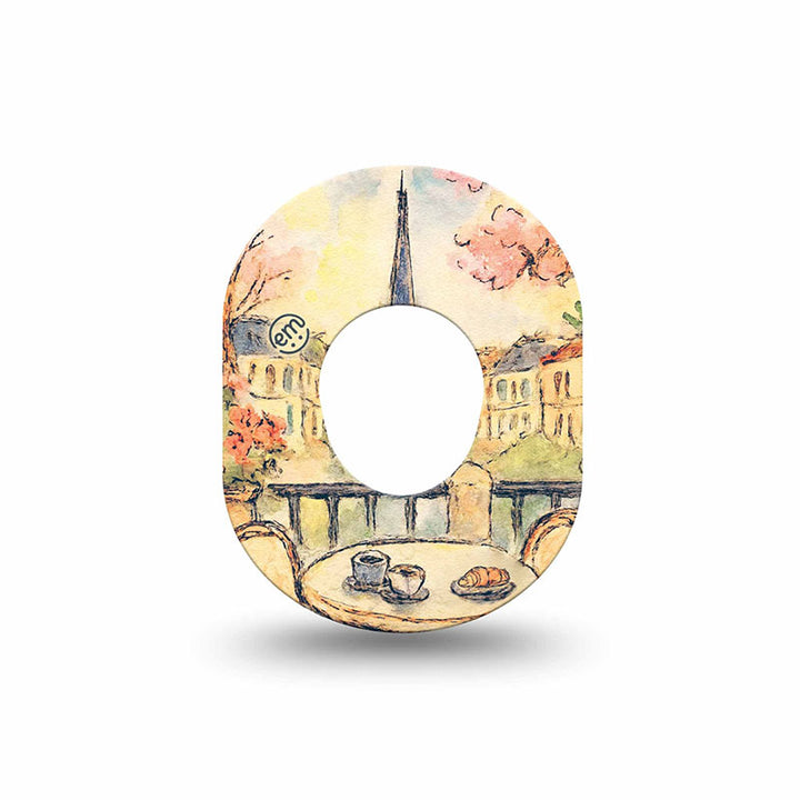Dexcom G7 ExpressionMed tapes: Café terrace mini