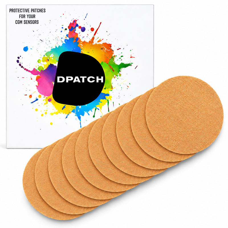 D Patch Dexcom G7 Adhesive cover-up patches: Cotton
