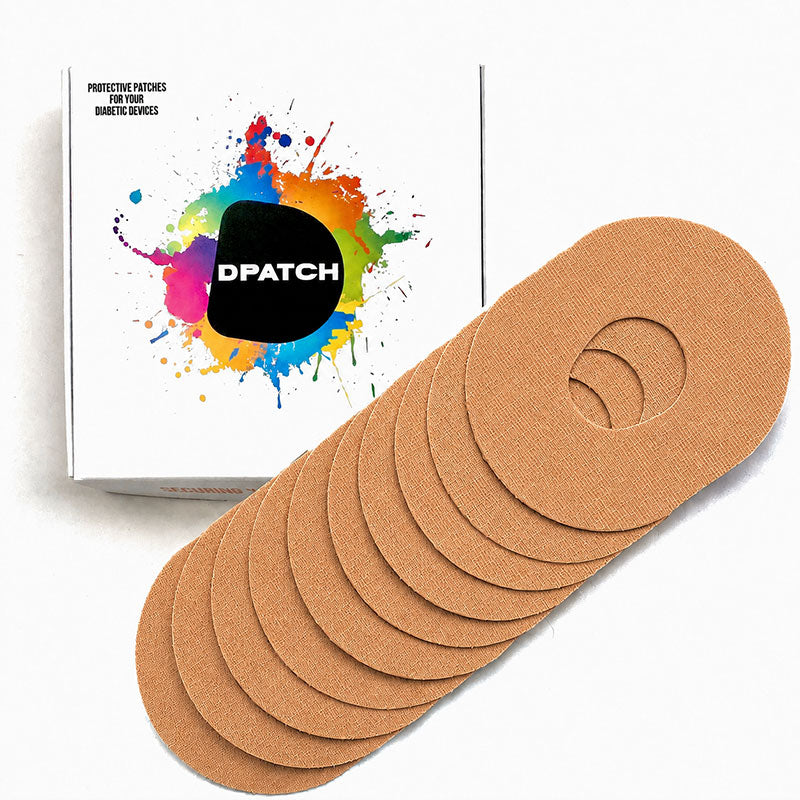 D Patch Dexcom G7 Adhesive patches: Cotton - Pack of 10