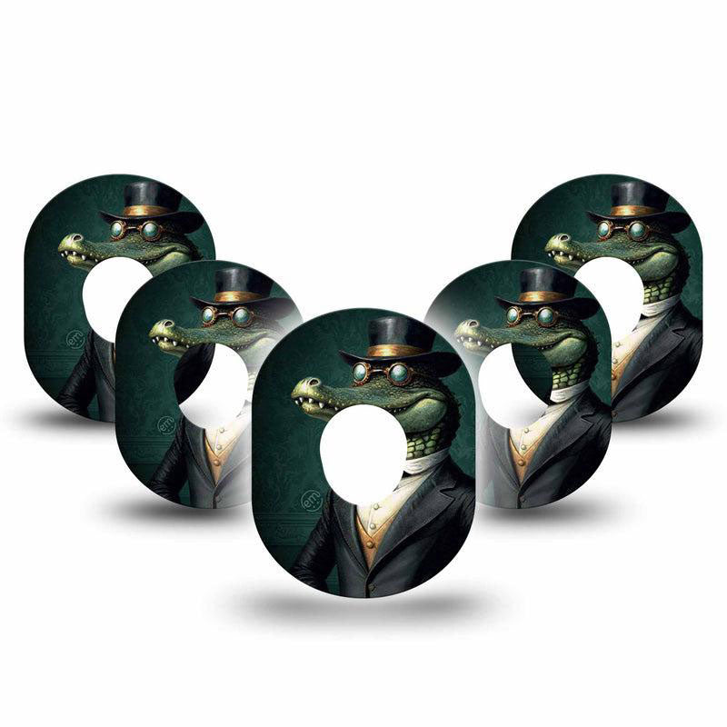 Dexcom G7 ExpressionMed tapes: Dapper alligator