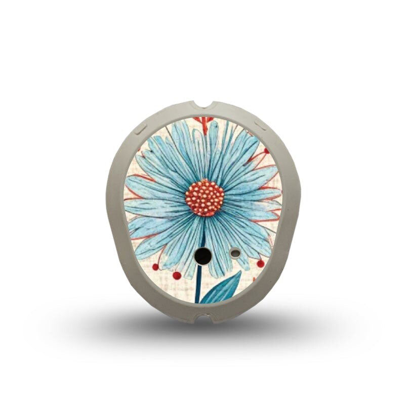 ExpressionMed Dexcom G7 transmitter sticker: Desert wildflower