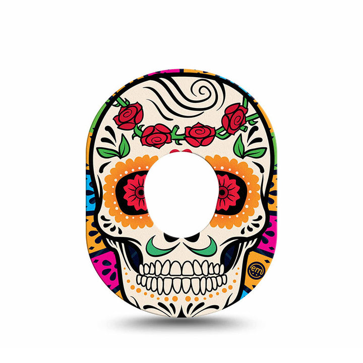 Dexcom G7 ExpressionMed tapes: Dia de los muertos