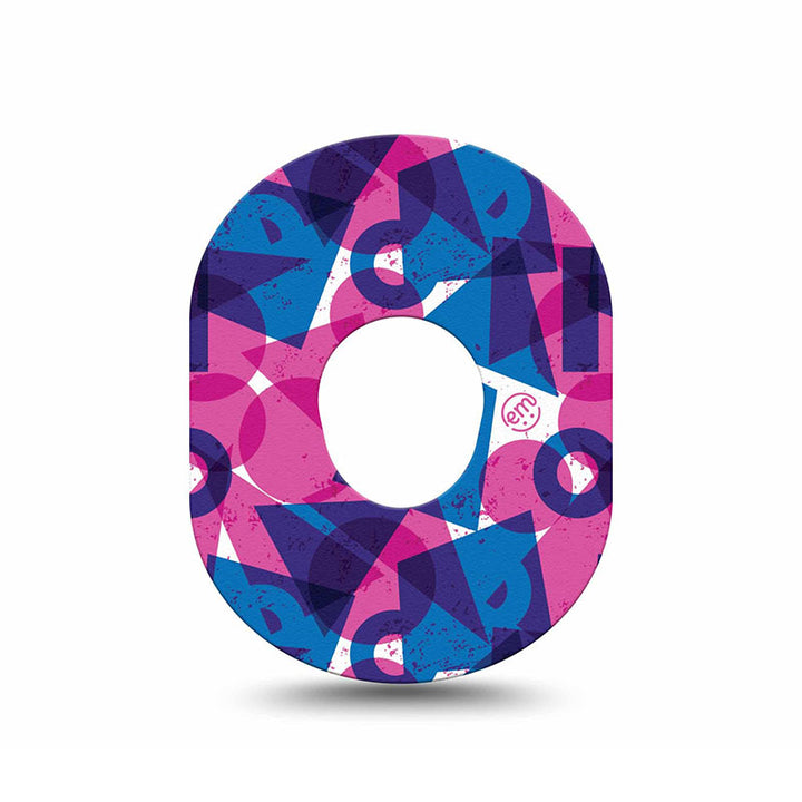 Dexcom G7 ExpressionMed tapes: Violet vortex