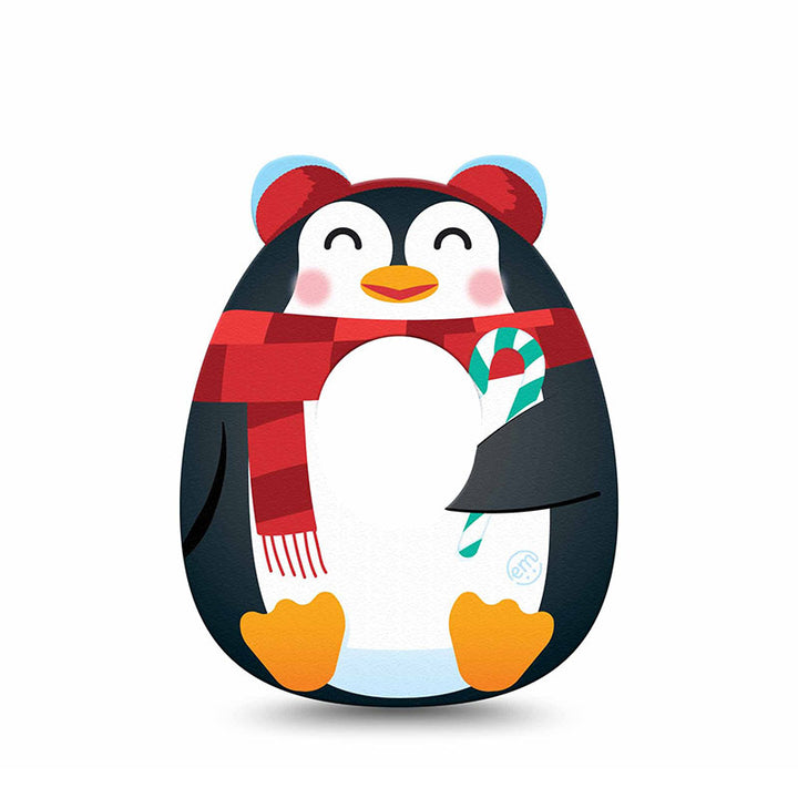 Dexcom G7 ExpressionMed tapes: Happy penguin