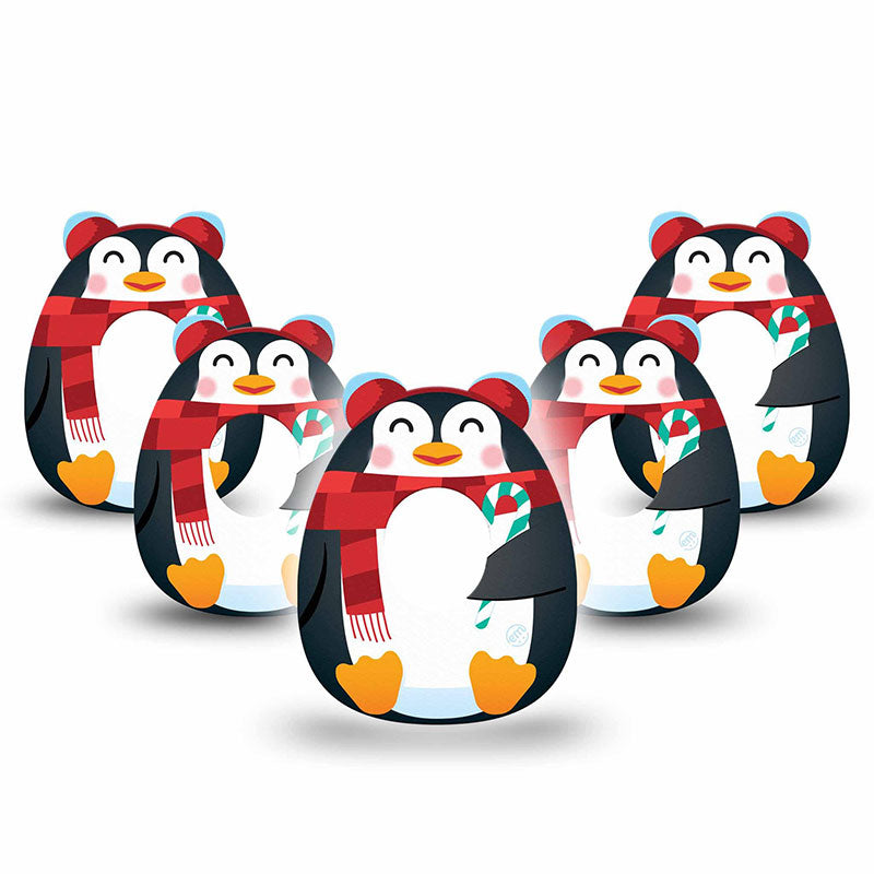 Dexcom G7 ExpressionMed tapes: Happy penguin