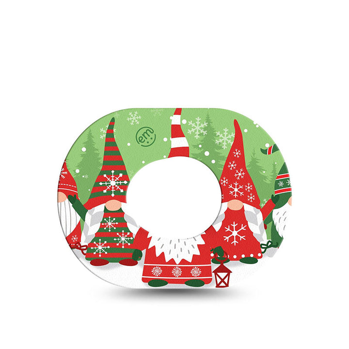 Dexcom G7 ExpressionMed tapes: Holiday gnomies mini