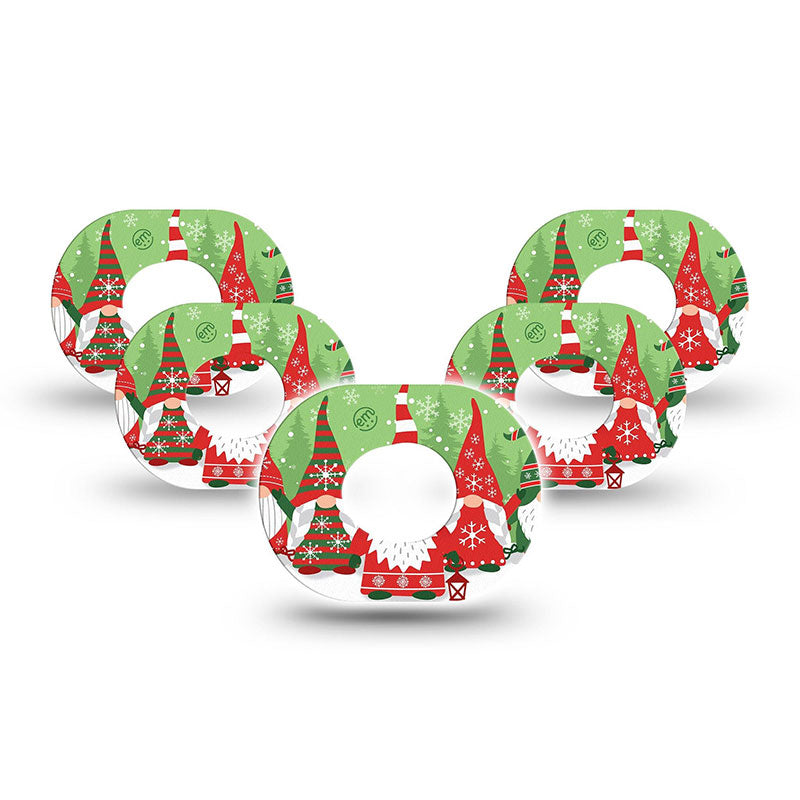 Dexcom G7 ExpressionMed tapes: Holiday gnomies mini